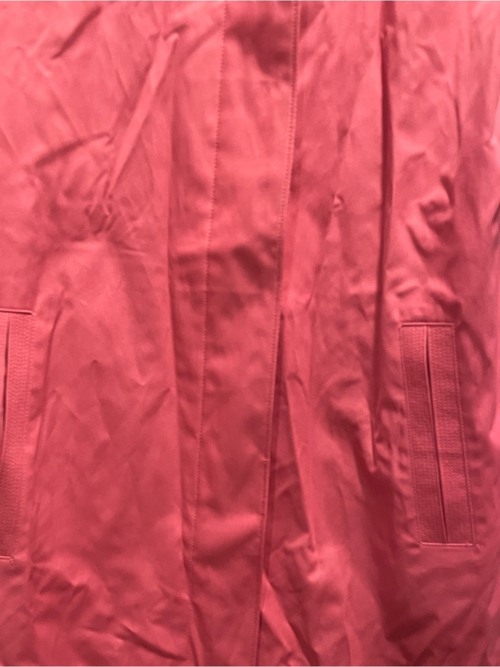 Esprit Bright Pink Single-Breasted Trench rain coat size L - Picture 2 of 7
